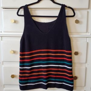 NWOT Sleeveless Sweater Size M